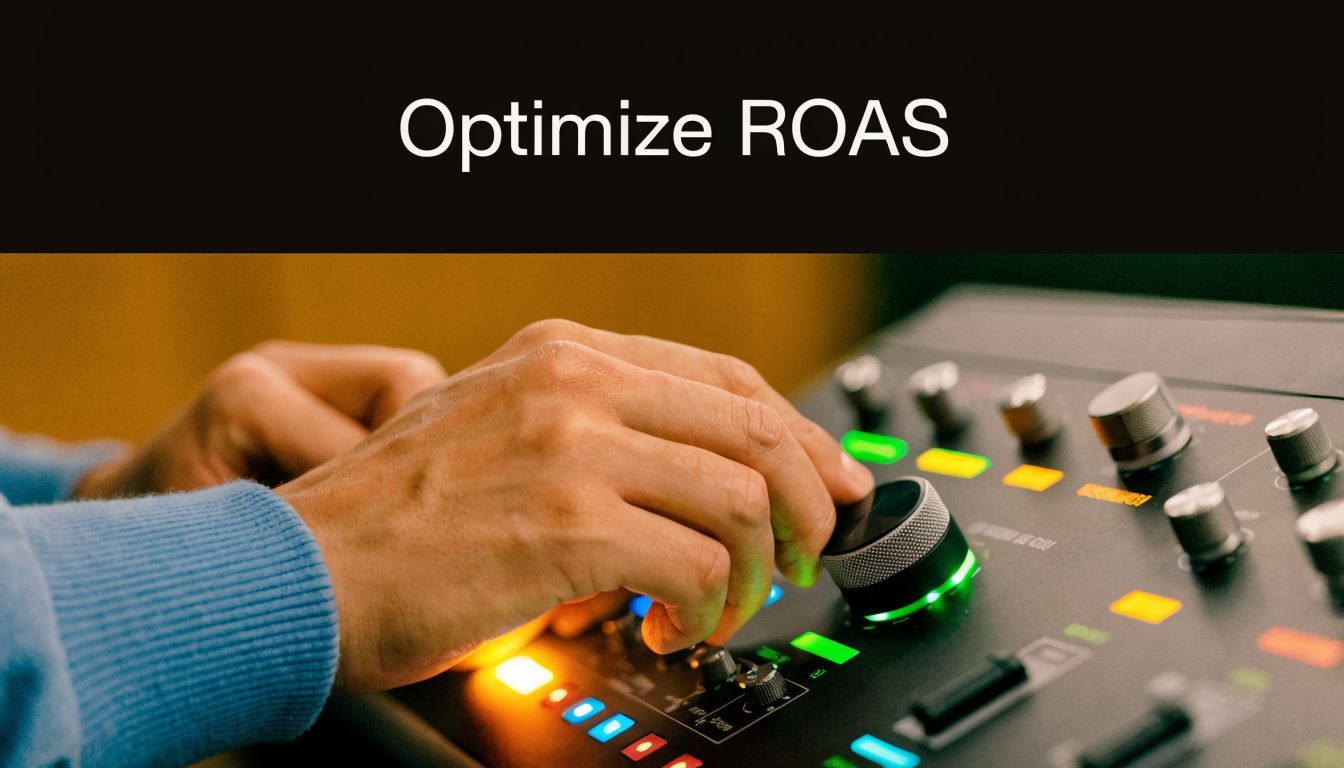 A close-up view of a person adjusting dials on an audio mixing board for professional sound engineering.